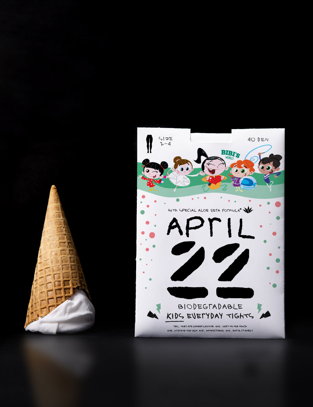 Biologiskt nedbrytbara strumpbyxor för barn – Enkelt. Naturligt. Bättre.