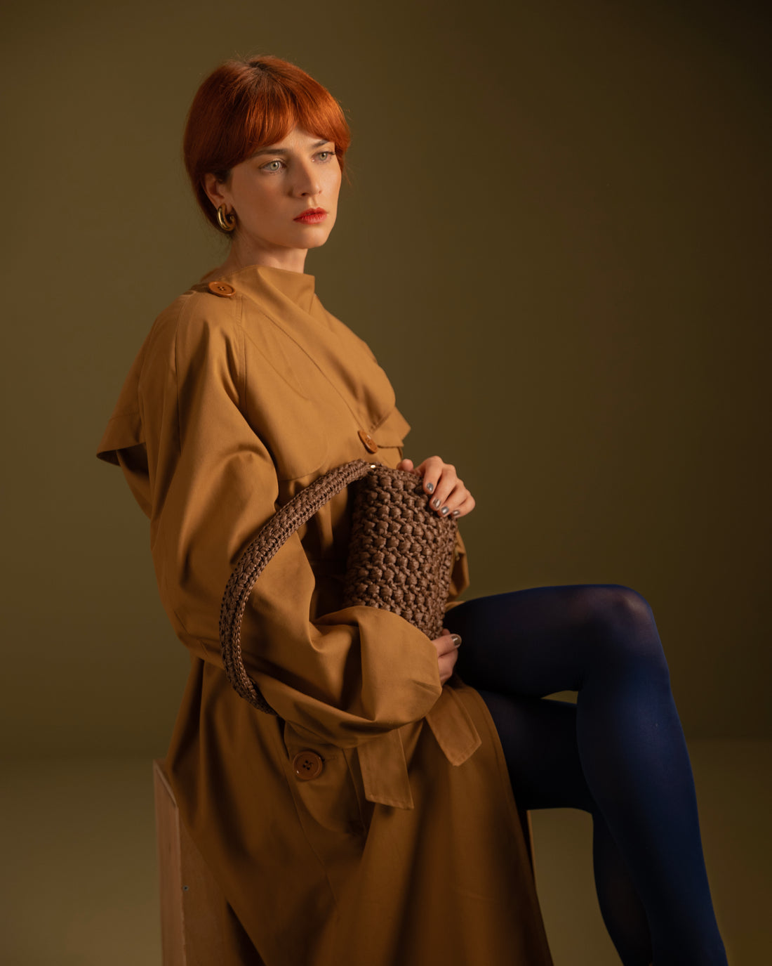 Biodegradable Limited Collection Tights – Dark Blue 80 Den