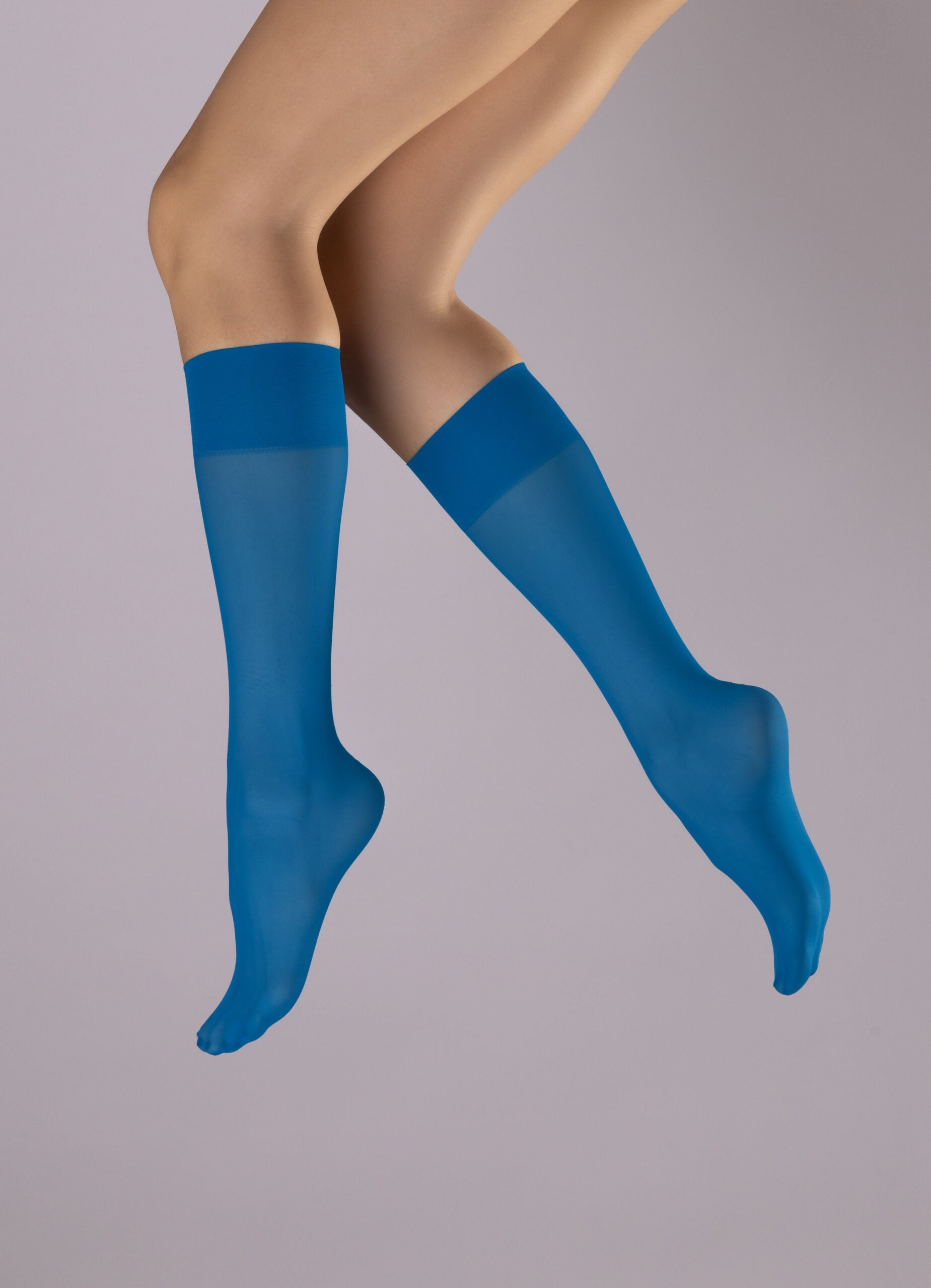 Antibakteriella knästrumpbyxor – Blueberry