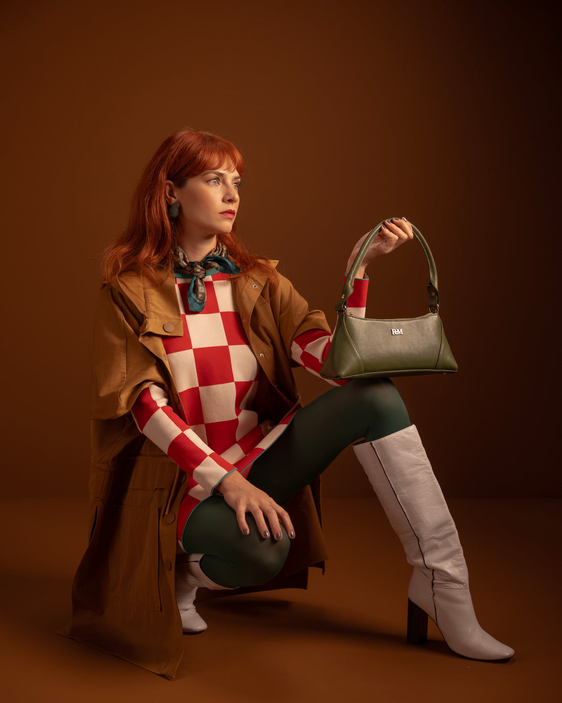 Biodegradable Limited Collection Tights – Dark Green 80 Den