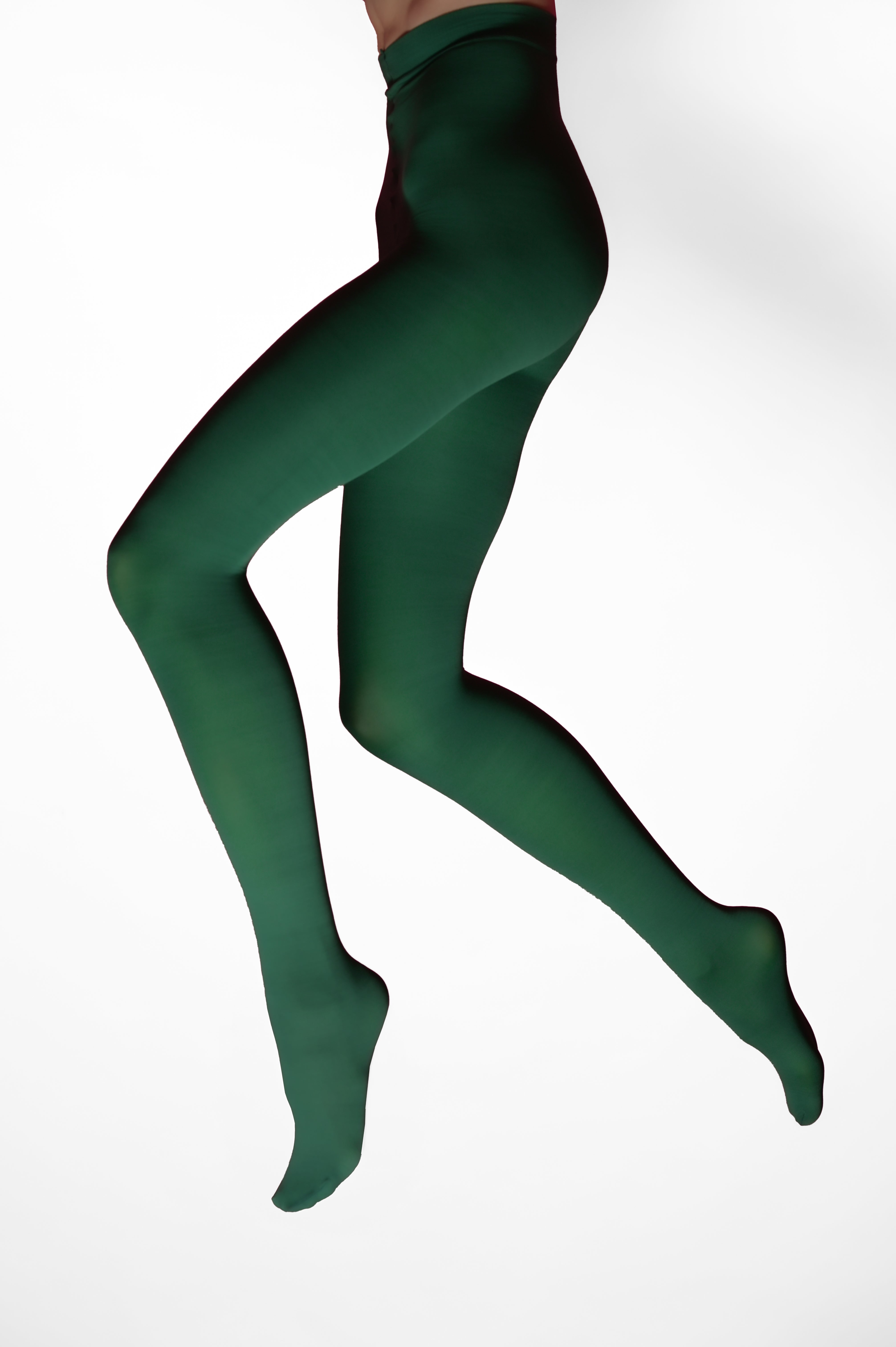 Biodegradable Limited Collection Tights – Dark Green 80 Den