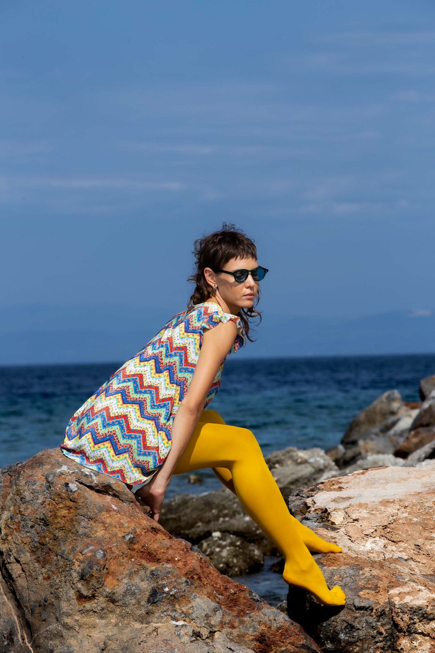 Nedbrytbara Limited Collection strumpbyxor – Lemon