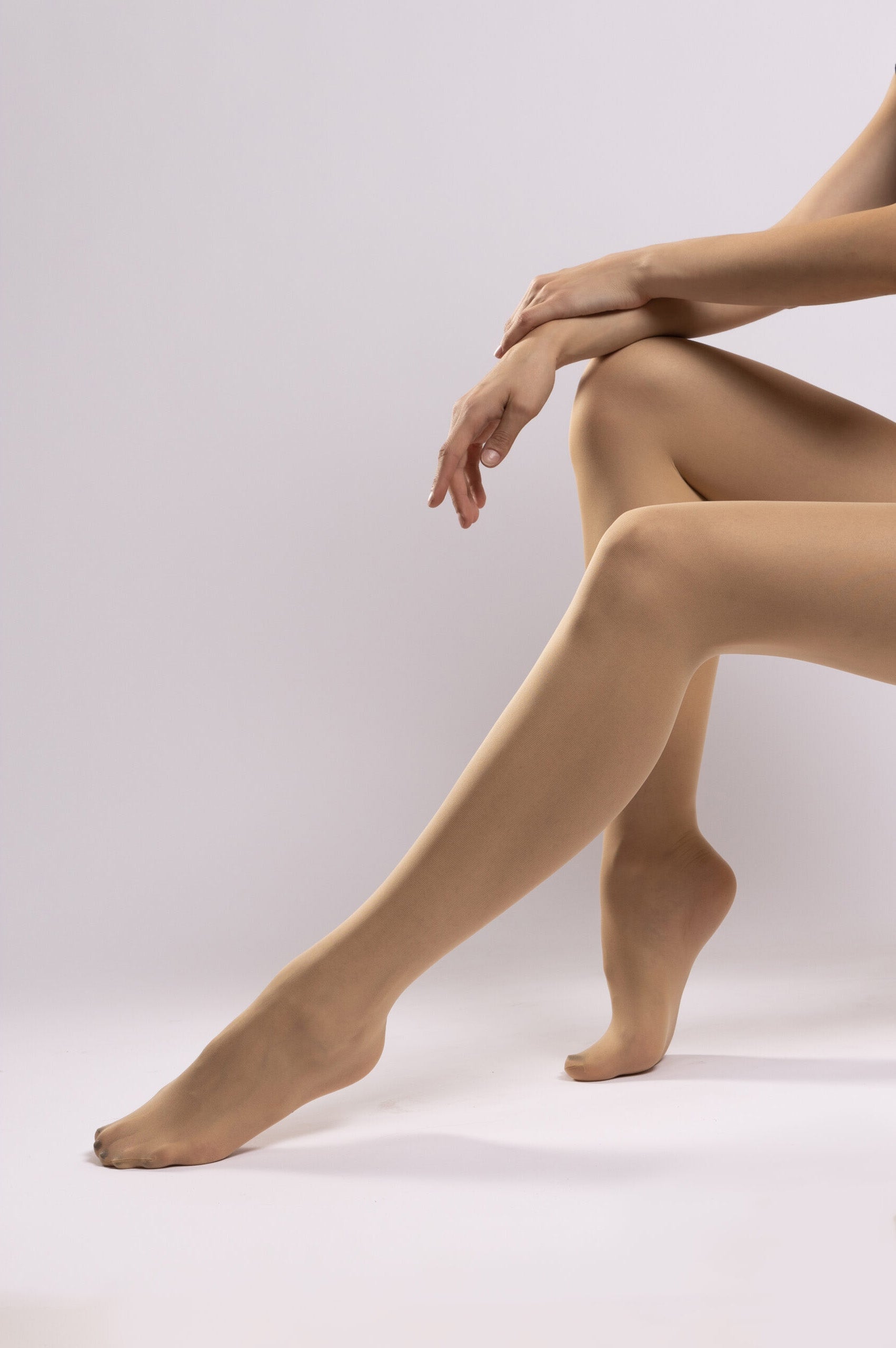 Biologiskt nedbrytbara strumpbyxor med Aloe Vera extrakt – Sand